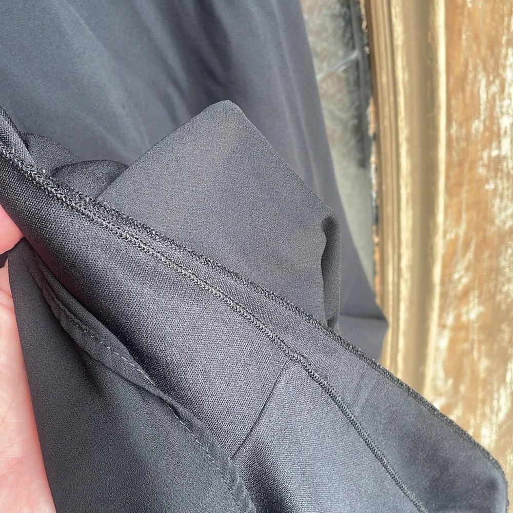 Everly Razorback Ruffle black Dress! Small - Picture 5 of 6